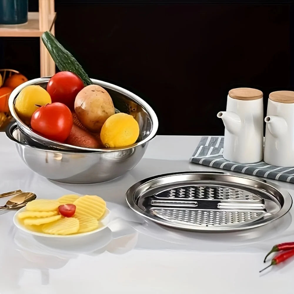 MasterCut Inox – Kit Mandolina & Raladores